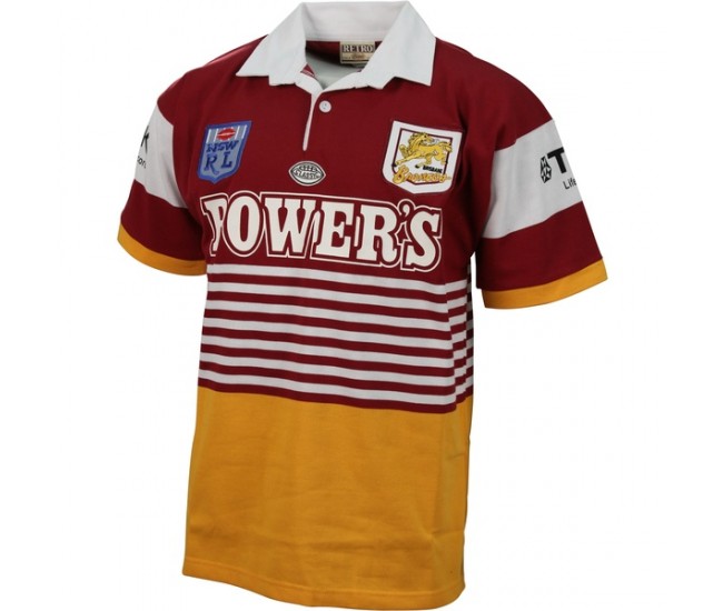 Brisbane Broncos Retro Rugby Jersey 1992