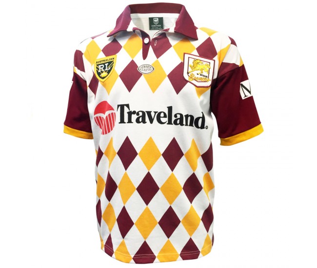 Brisbane Broncos Retro Rugby Jersey 1995