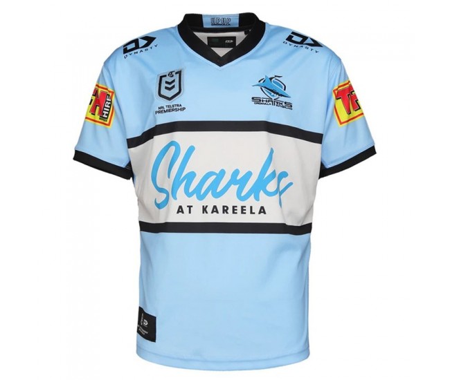 Cronulla-Sutherland Sharks Men's Home Rugby Jersey 2021