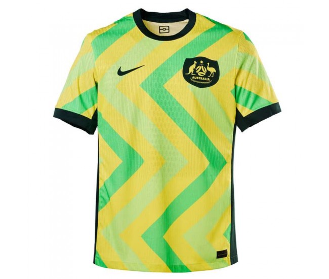 Australia Mens Home Football Jersey 2025