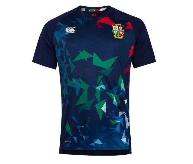 CCC British And Irish Lions Blue Graphic Rugby Jersey 2020