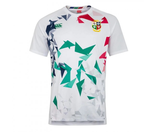 CCC British And Irish Lions White Graphic Rugby Jersey 2020