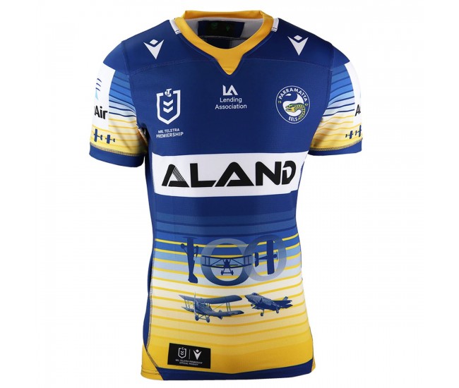 Macron Parramatta Eels RAAF 100 Rugby Jersey
