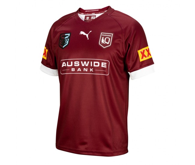 QLD Maroons State of Origin Mens Home Rugby Jersey 2021