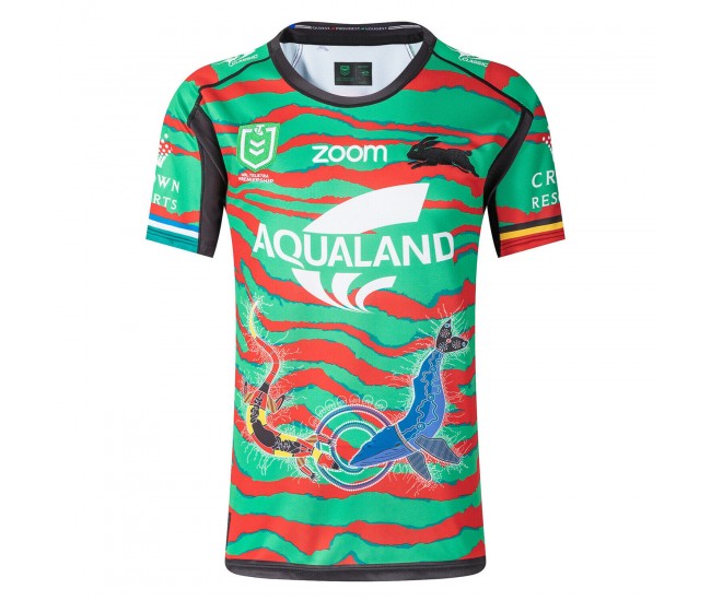 South Sydney Rabbitohs Mens Indigenous Rugby Jersey 2021