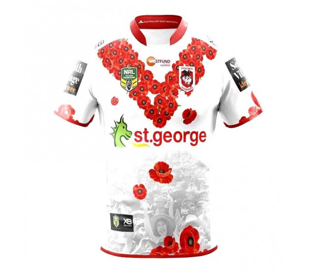 St George Illawarra Dragons 2018 Men's Commemorative Shirt