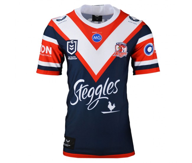 Sydney Roosters Mens Home Rugby Jersey 2021