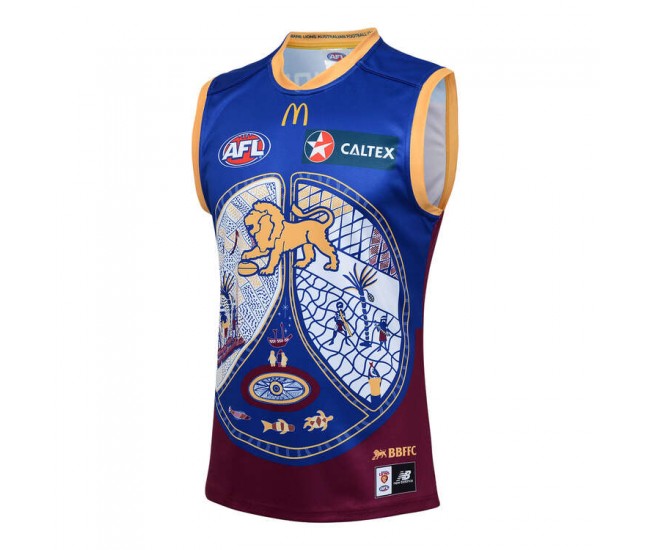 Brisbane Lions 2024 Mens Indigenous Guernsey