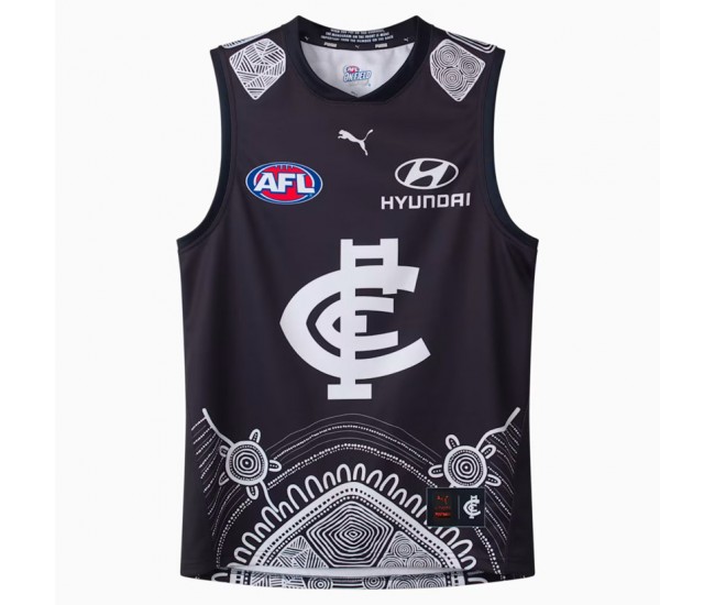 Carlton Blues 2025 Mens Indigenous Guernsey