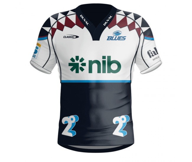 Blues Mens Heritage Rugby Jersey 2024