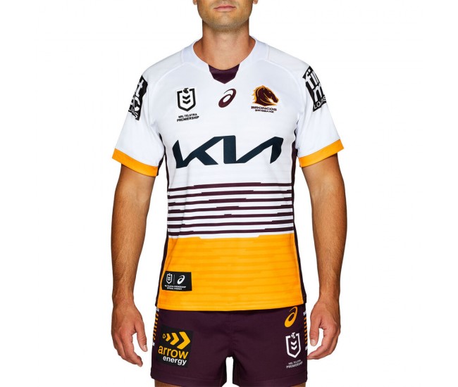 Brisbane Broncos Men's Away Rugby Jersey 2022