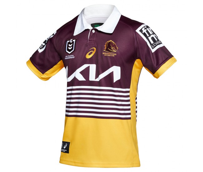 Brisbane Broncos Mens Heritage Rugby Jersey 2022