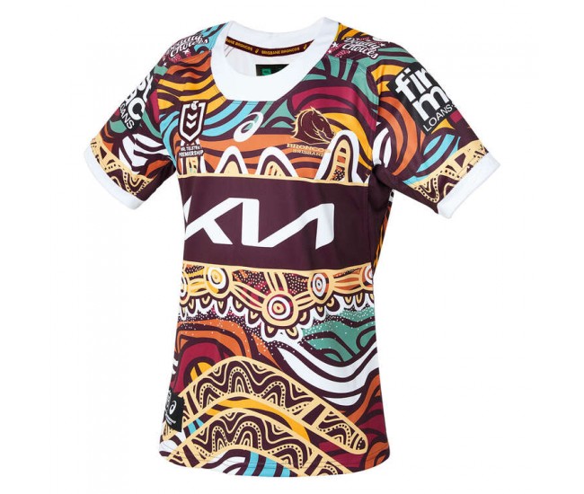 Brisbane Broncos Mens Indigenous Rugby Jersey 2023