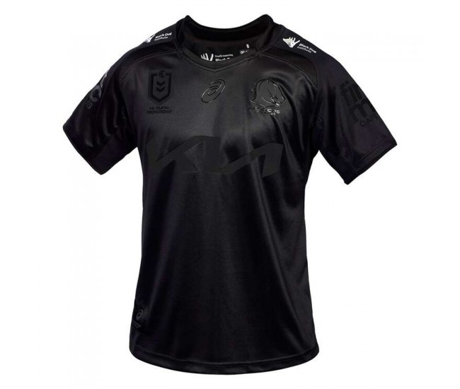 Brisbane Broncos Mens Black Rugby Jersey 2025