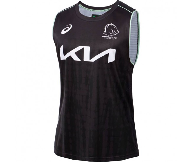 Brisbane Broncos Mens Training Rugby Singlet 2025