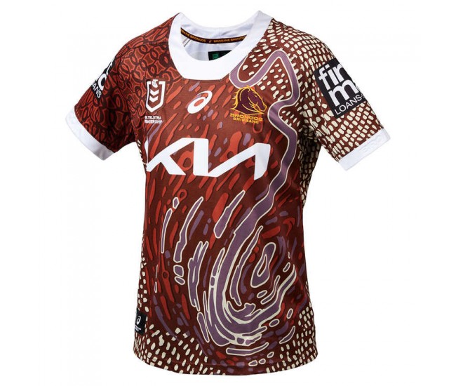 Brisbane Broncos Mens Indigenous Rugby Jersey 2024