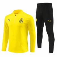 24-25 BVB Borussia Dortmund Mens Yellow Training Technical Tracksuit