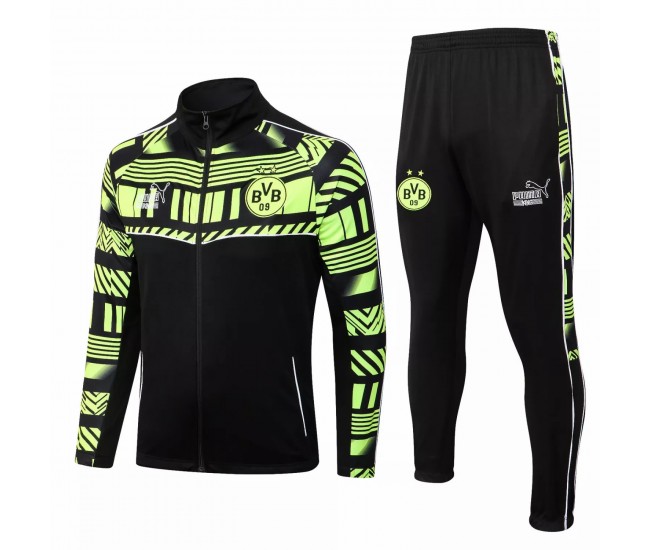 2022-23 BVB Borussia Dortmund Green Training Presentation Soccer Tracksuit 2022-23 BVB Borussia Dortmund Green Training Presentation Soccer Tracksuit