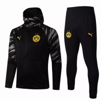 Bvb Borussia Dortmund Presentation Soccer Tracksuit Black 2021