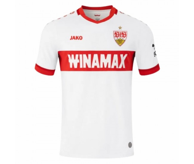 24-25 VfB Stuttgart Mens Home Soccer Jersey 