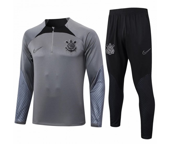 24-25 Corinthians Mens Grey Training Technical Tracksuit