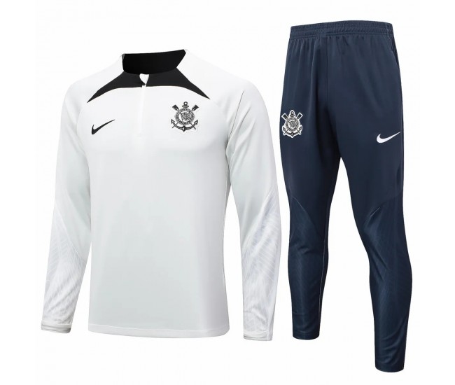 24-25 Corinthians Mens White Training Technical Tracksuit