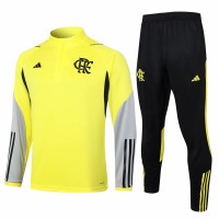 24-25 CR Flamengo Mens Yellow Training Technical Tracksuit