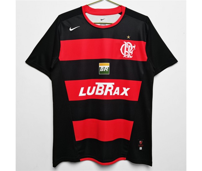 2002 CR Flamengo Home Retro Jersey 
