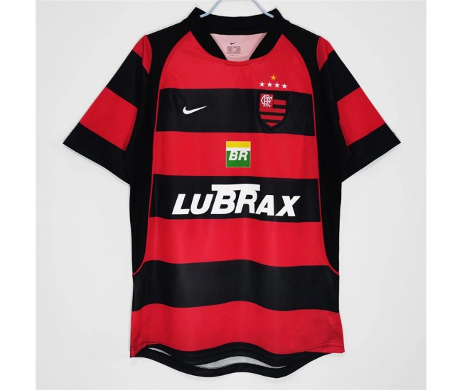 2003-2004 CR Flamengo Home Retro Jersey 