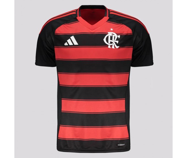 25-26 Flamengo Mens Home Soccer Jersey