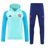 2024-25 CR Flamengo Men's Training Hooded Sweat Soccer Tracksuit