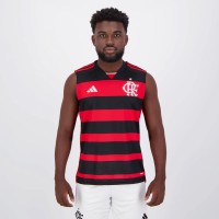 24-25 Flamengo Mens Home Sleeveless Jersey