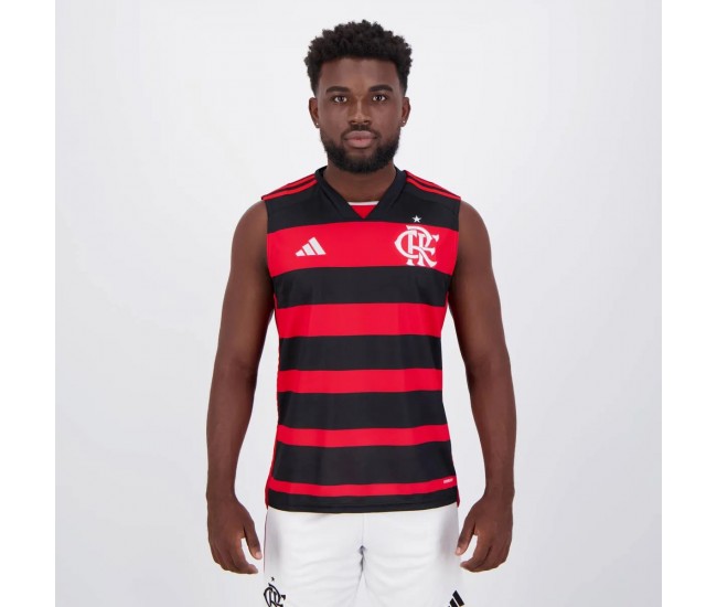 24-25 Flamengo Mens Home Sleeveless Jersey
