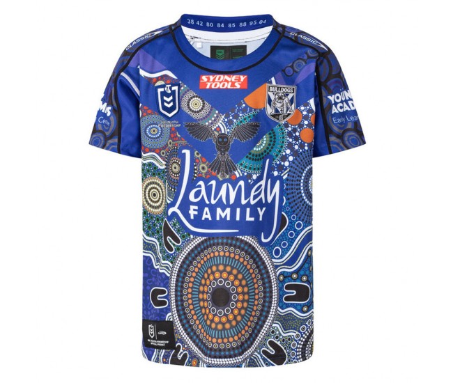Canterbury-Bankstown Bulldogs Mens Indigenous Rugby Jersey 2022