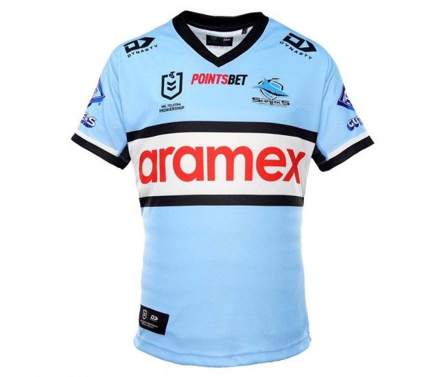 Cronulla-Sutherland Sharks Men's Home Rugby Jersey 2022