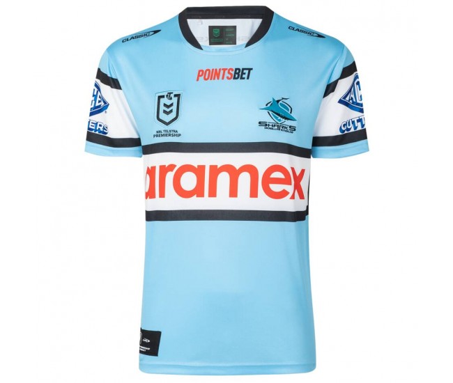 Cronulla-Sutherland Sharks Men's Home Rugby Jersey 2023