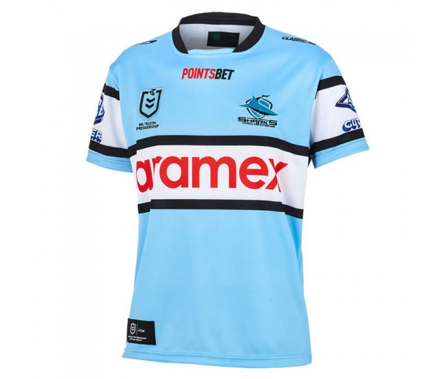 Cronulla-Sutherland Sharks Mens Home Rugby Jersey 2024