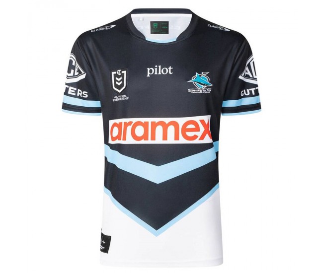 Cronulla-Sutherland Sharks Mens Away Rugby Jersey 2025