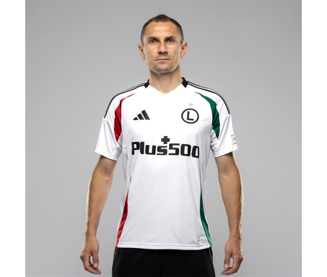 24-25 Legia Warsaw Mens Home Soccer Jersey