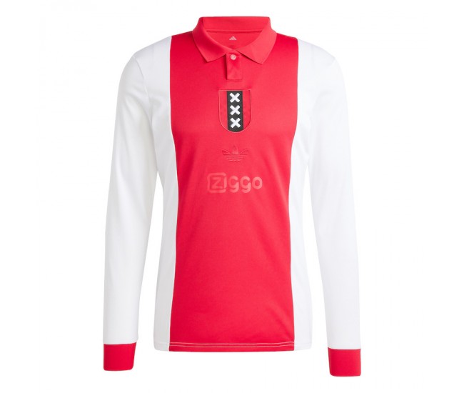 24-25 Ajax Mens 125th Anniversary Long Sleeve Soccer Jersey