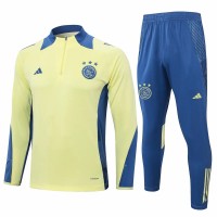 24-25 AFC Ajax Mens Yellow Training Technical Tracksuit