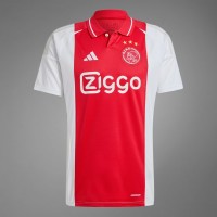 24-25 Ajax Mens Home Soccer Jersey 