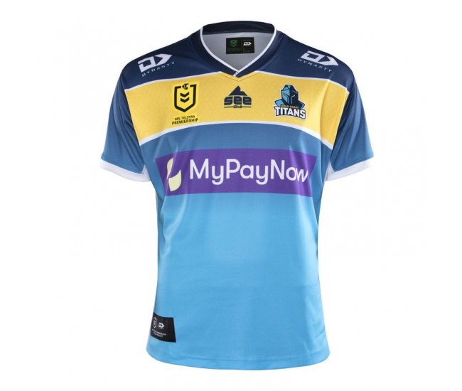 Gold Coast Titans Men's Home Rugby Jersey 2022