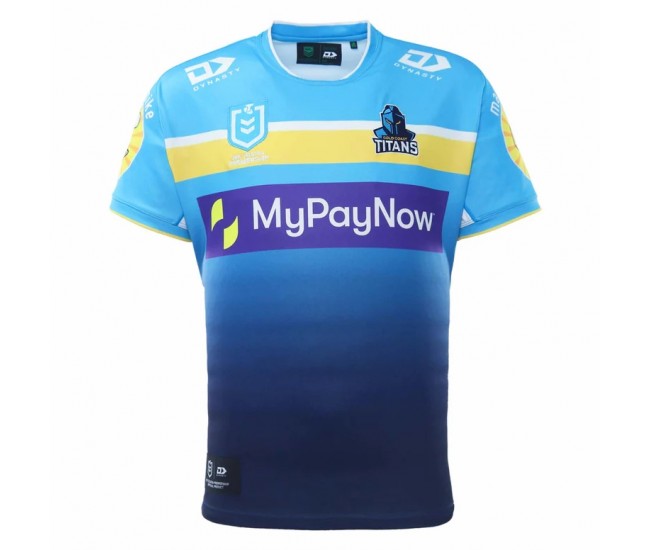 Gold Coast Titans Men's Home Rugby Jersey 2023