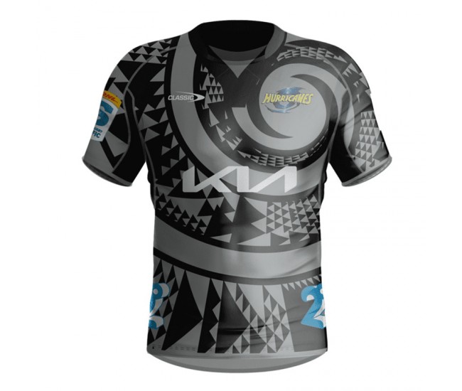 Hurricanes Mens Away Rugby Jersey 2024