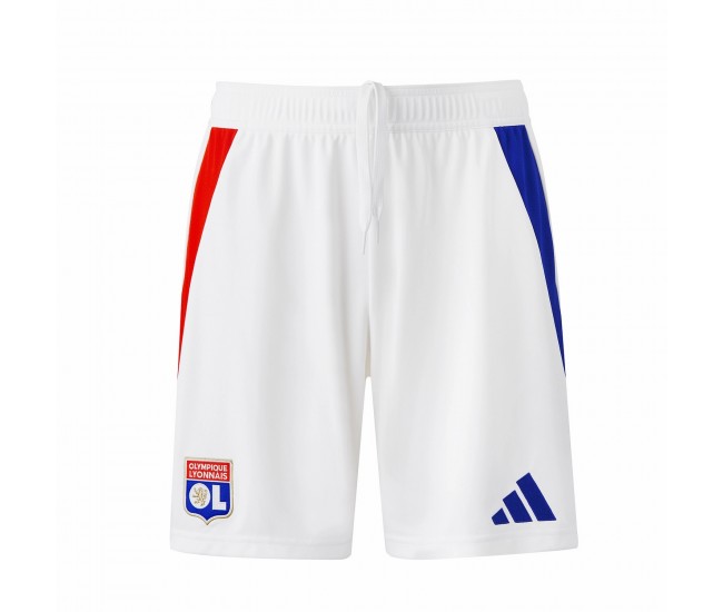 24-25 Olympique Lyon Mens Home Shorts