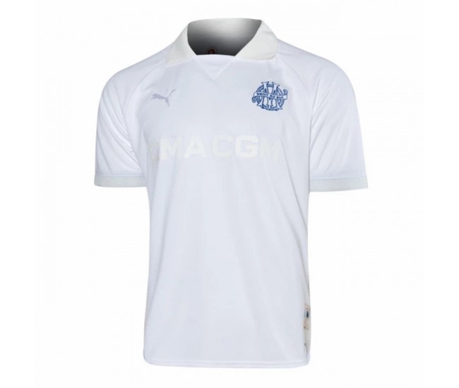 24-25 Olympique de Marseille Men's Special Edition White Soccer Jersey 