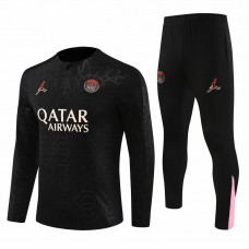 24-25 PSG Jordan Mens Black Training Technical Tracksuit
