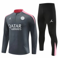 24-25 PSG Jordan Mens Grey Training Technical Tracksuit