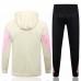 24-25 PSG Jordan Mens Beige Training Hooded Presentation Tracksuit